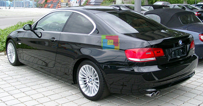 BMW SERIE 3 E92 E93 06-12 TERMINALI DI SCARICO INOX DOPPIO USCITA ACCIAIO INOX AUTOELEGANCERICAMBI