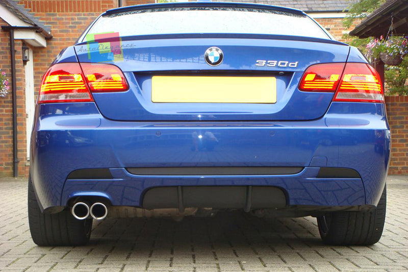 BMW SERIE 3 E92 E93 06-12 TERMINALI DI SCARICO INOX DOPPIO USCITA ACCIAIO INOX AUTOELEGANCERICAMBI
