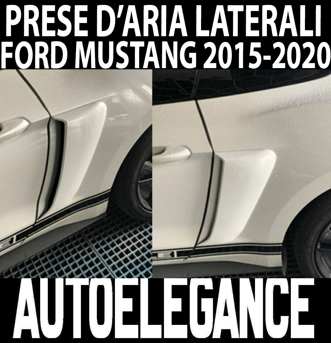 SIDE AIR INTAKES FORD MUSTANG 2015-2020 ABS SPOILER LOOK GT350