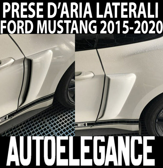 SIDE AIR INTAKES FORD MUSTANG 2015-2020 ABS SPOILER LOOK GT350