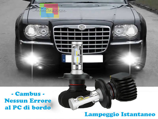 2x LAMPADE FENDINEBBIA LAMPEGGIO ISTANTANEO A LED CHRYSLER 300C CREE AUTOELEGANCERICAMBI