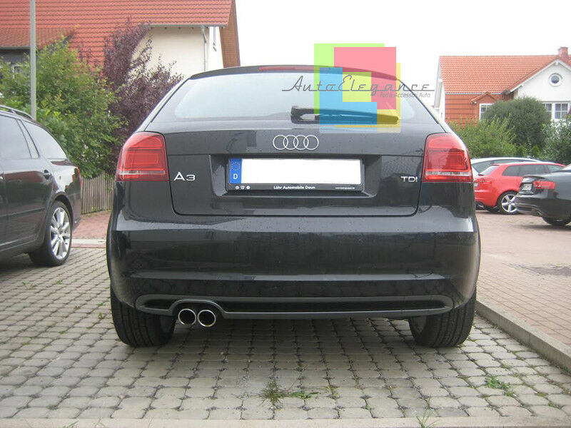 AUDI A3 8P 08-12 SPORTBACK 3 PORTE DIFFUSORE POSTERIORE SOTTO PARAURTI SLINE S3 AUTOELEGANCERICAMBI