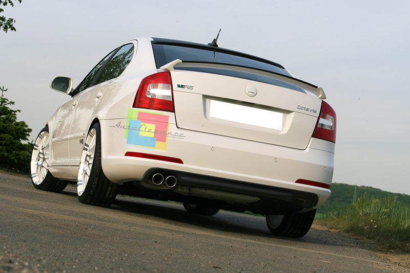 SKODA OCTAVIA 2 2004-2013 BERLINA SPOILER POSTERIORE SUL COFANO - ALETTONE