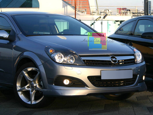 SPOILER ANTERIORE OPEL ASTRA H GTC 2005-2010 3 PORTE - SOTTO PARAURTI LOOK OPC