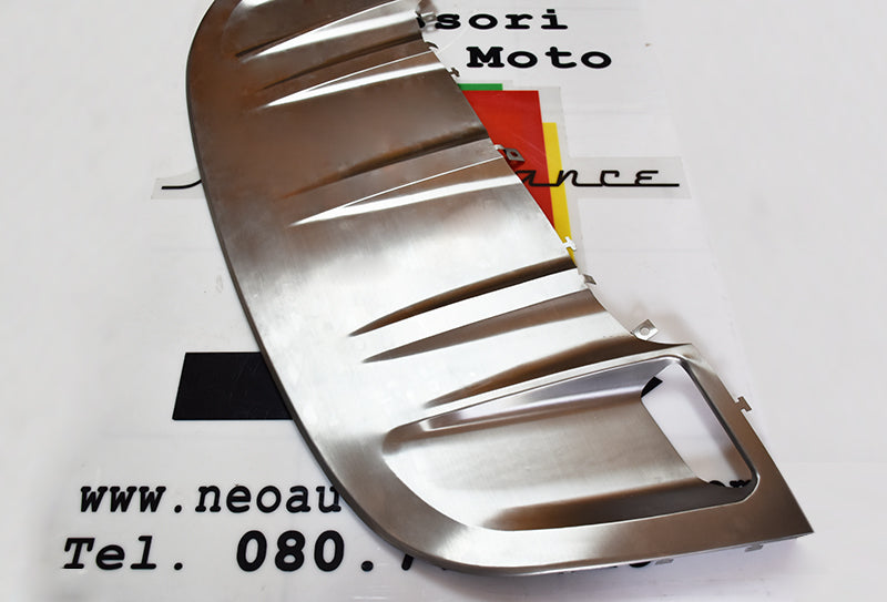 PORSCHE CAYENNE 2011-2014 PROTEZIONE SOTTO PARAURTI ANTERIORE + POSTERIORE INOX