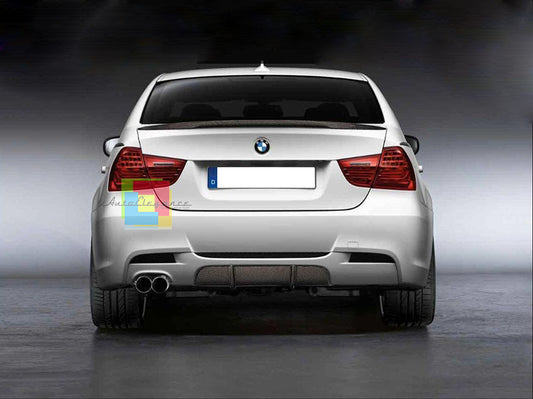 DIFFUSORE POSTERIORE BMW SERIE 3 E90 BERLINA 05-11 LOOK M-PERFORMANCE IN ABS