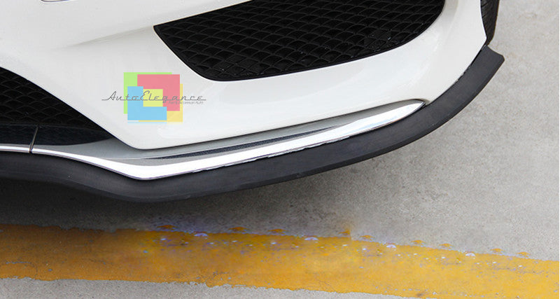 SOTTO PARAURTI BMW SERIE 5 F10 F11 2010+ ANTERIORE IN GOMMA ADESIVO