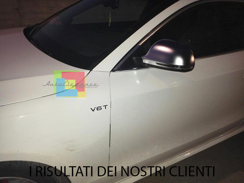 AUDI Q3 2012 AL 2015 COPERTURE SATINATE SPECCHI CALOTTE PER FRECCIA A LED SLINE AUTOELEGANCERICAMBI