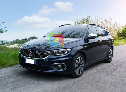 COVER ADESIVE SPECCHI FIAT TIPO 2015+ SPECCHIETTI RETROVISORI CROMATI AUTOELEGANCERICAMBI