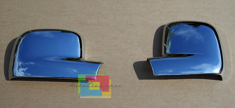 CALOTTE CROMATE ADESIVE COPRI SPECCHIETTI PER VW CADDY 2004-2010 AUTOELEGANCERICAMBI