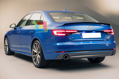 AUDI A4 B9 2015-2019 BERLINA SPOILER POSTERIORE SUL COFANO LOOK SPORTIVO - ABS AUTOELEGANCERICAMBI