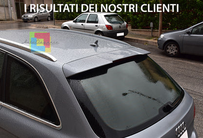 AUDI A4 B8 8K AVANT 2008-2014 SPOILER SUL TETTO LOOK RS4 ALETTONE POSTERIORE AUTOELEGANCERICAMBI