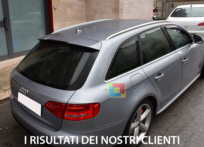 AUDI A4 B8 8K AVANT 2008-2014 SPOILER SUL TETTO LOOK RS4 ALETTONE POSTERIORE AUTOELEGANCERICAMBI