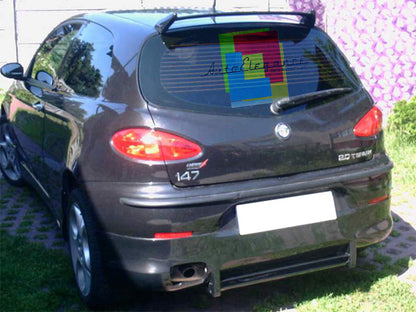 SPOILER SUL LUNOTTO POSTERIORE ALFA ROMEO 147 2000-2010 ALETTONE LOOK SPORTIVO