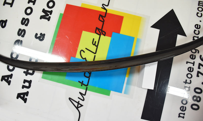 DEFLETTORE POSTERIORE BMW SERIE 5 F10 F18 SPOILER SUL COFANO IN CARBONIO