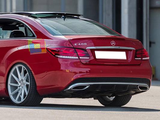 MERCEDES E-CLASS W207 COUPE REAR BONNET SPOILER AMG LOOK