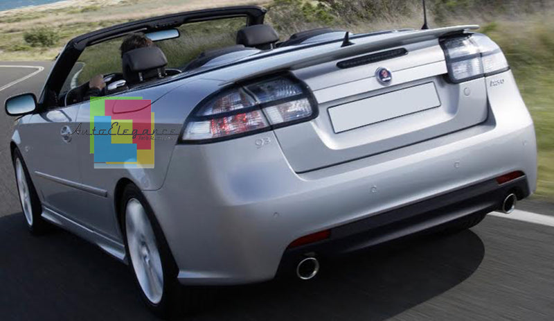 SPOILER SUL COFANO POSTERIORE SAAB 9-3 2002-2012 CABRIOLET LOOK SPORTIVO