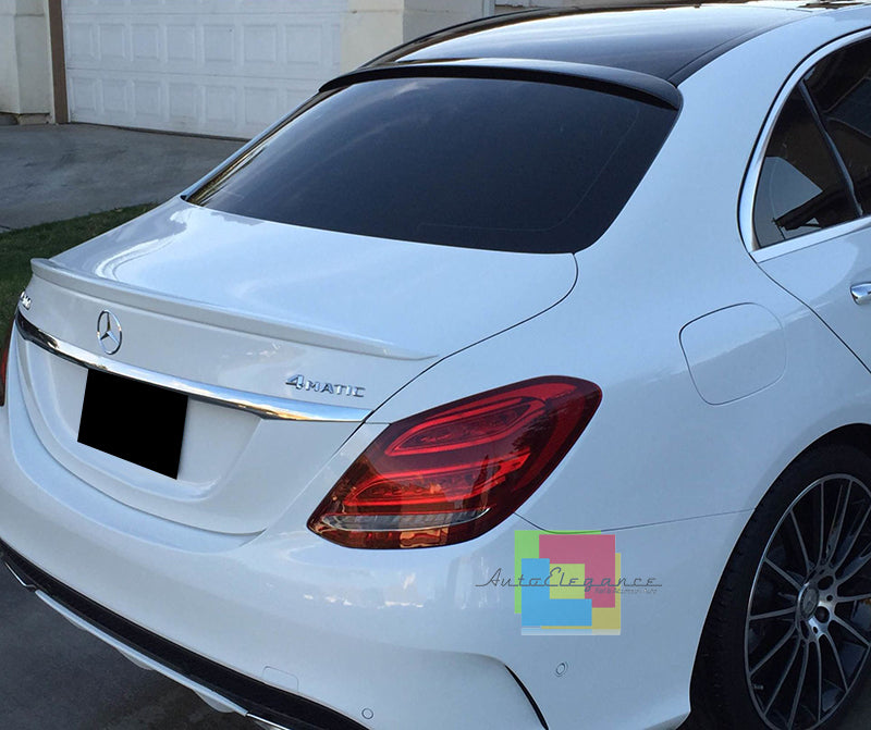 MERCEDES CLASSE C W205 2014-2017 KIT SPOILER TETTO + COFANO LOOK AMG
