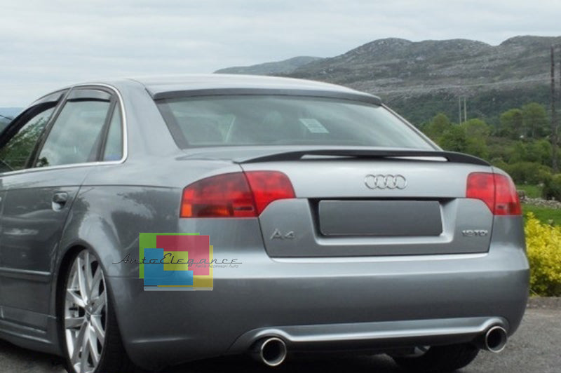 REAR SPOILER AUDI A4 B7 SEDAN 2004-2007 HOOD SPOILER