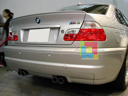 SPOILER POSTERIORE BMW E46 98-05 PER COUPE BERLINA SUL COFANO LOOK M3