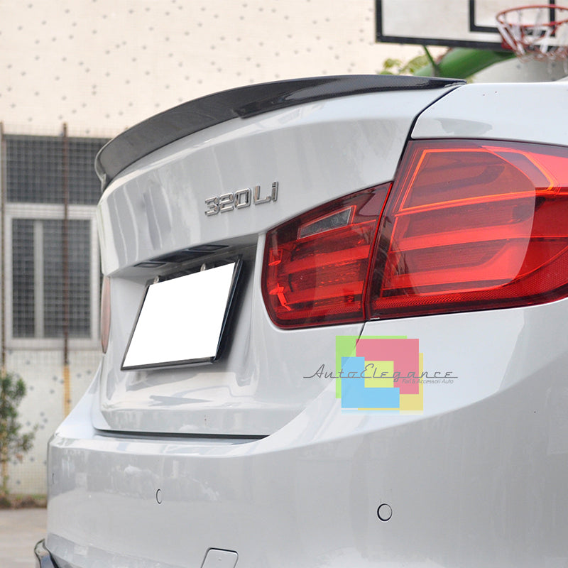 SPOILER POSTERIORE BMW SERIE 3 F30 BERLINA SUL COFANO LOOK M SPORT IN ABS