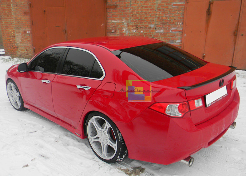 HONDA ACCORD 8 BERLINA 08-15 SPOILER POSTERIORE SUL COFANO LOOK SPORTIVO