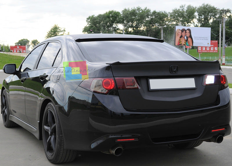 HONDA ACCORD 8 BERLINA 08-15 SPOILER POSTERIORE SUL COFANO LOOK SPORTIVO