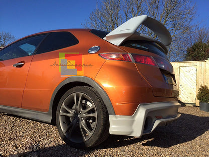 REAR SPOILER HONDA CIVIC VIII 8 HOOD WING LOOK TUNING MUGEN