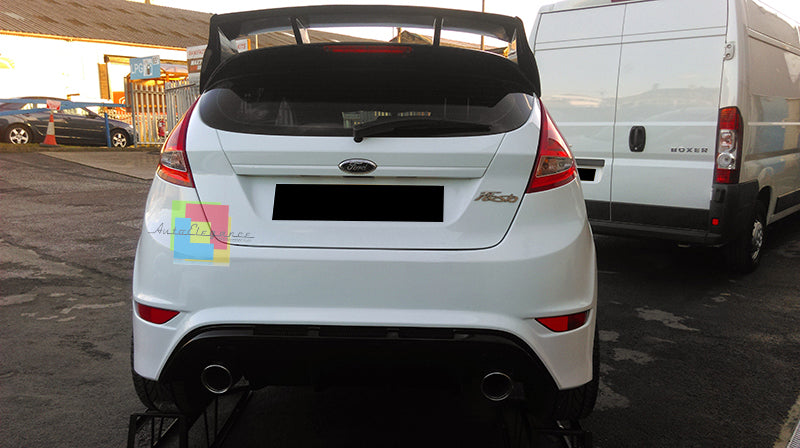FORD FIESTA MK7 2008-2013 SPOILER POSTERIORE SUL TETTO DESIGN RS ALETTONE