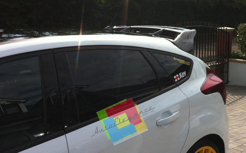 SPOILER POSTERIORE FORD FOCUS III MK3 2011+ 5 PORTE TETTO LOOK ST RS