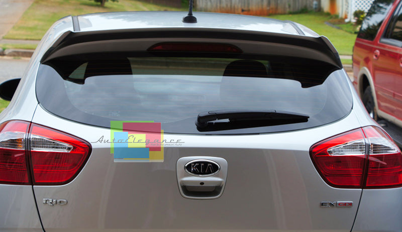 SPOILER POSTERIORE SUL TETTO LOOK SPORTIVO ALETTONE PER KIA RIO 3 2011+