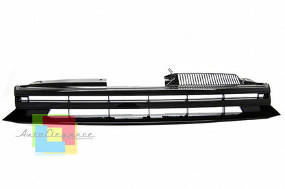 GRIGLIA ANTERIORE NERO LUCIDO PER VW GOLF 6 2008-2012 MASCHERINA