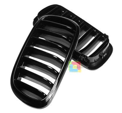 CALANDRA BMW X5 F15 2012 IN POI GRIGLIE ANTERIORI NERO LUCIDO CALANDRA LOOK M AUTOELEGANCERICAMBI