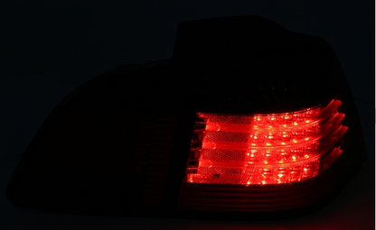Fanali posteriori a LED per BMW E61 Touring 5 serie  / rosso-bianco