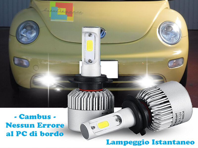 LED FOG LIGHTS VW NEW BEETLE 2006-2010 CAMBUS ICE WHITE CREE