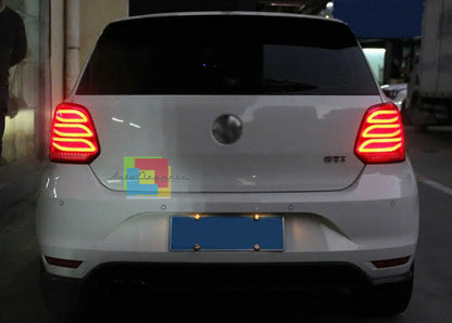 FARI POSTERIORI FRECCIA DINAMICA LED FANALI LIGHTBAR VW POLO 6R 2009-2016