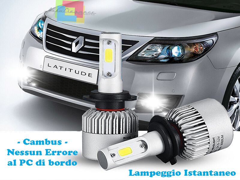 LAMPADE FENDINEBBIA A LED RENAULT LATITUDE 2010+ CAMBUS BIANCO CREE