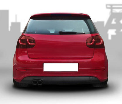 VW GOLF MK5 V 2003-2008 DARK RED FULL LED REAR LIGHTS - GTI