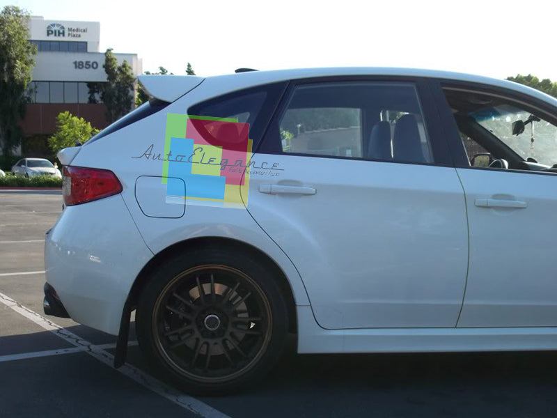 REAR SPOILER CENTRAL SUBARU IMPREZA 10 WRX GR GH 2008-2011 SPORTY LOOK