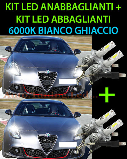 KIT LED LAMPADE ABBAGLIANTI & ANABBAGLIANTI PER ALFA ROMEO GIULIETTA -.