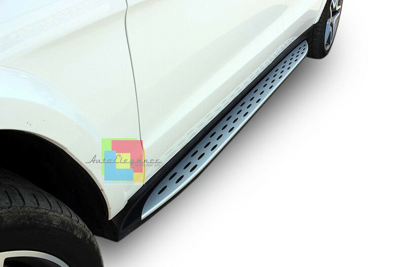 SIDE STEPS MERCEDES W166 ML 2011-2015 ALUMINUM / ABS SIDE STEPS