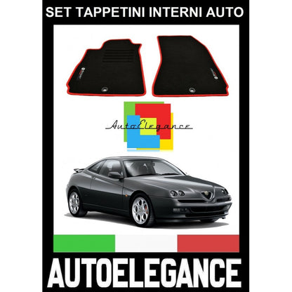 ALFA ROMEO GTV 916C 1994-2005 SET TAPPETINI IN MOQUETTE DI ALTA QUALITA' SPECIFICO AUTOELEGANCERICAMBI