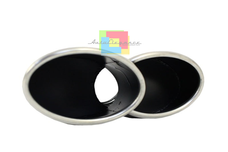 TERMINALI DOPPIO SCARICO BMW SERIE 7 F01 - ACCIAIO INOX