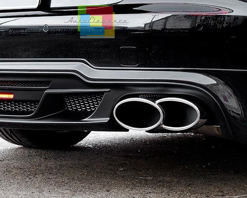 BMW 5 SERIES F10 F11 DUAL EXHAUST TIPPER - STAINLESS STEEL