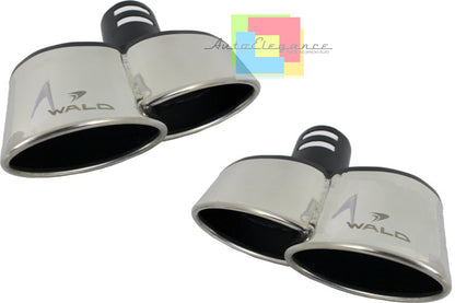 BMW 3 SERIES E92 E93 DUAL EXHAUST TERMINALS - STAINLESS STEEL