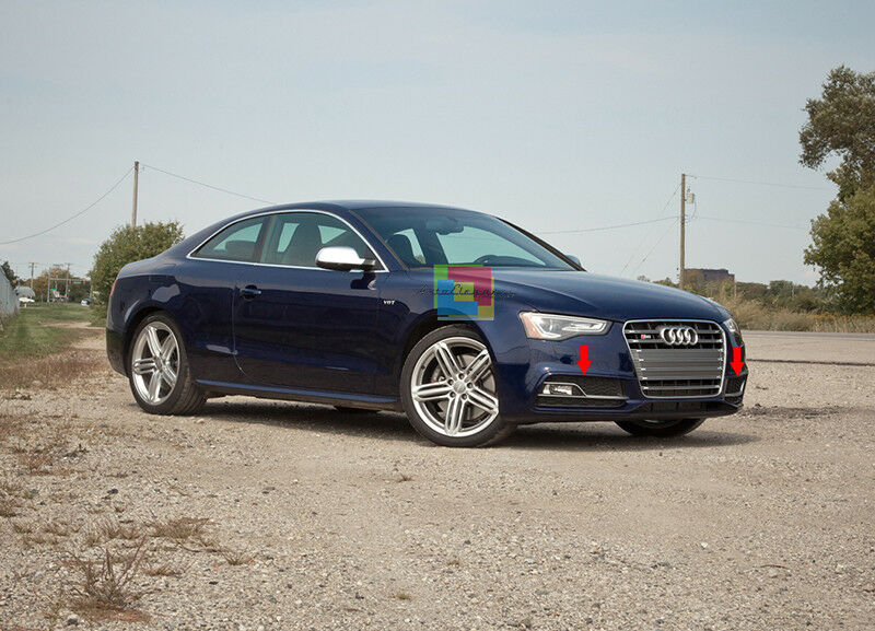 PER PARAURTI SLINE AUDI A5 2012-2015 LIFT GRIGLIE FENDINEBBIA LOOK S5 RS5 .-.