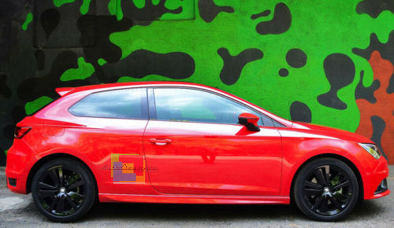 MINIGONNE LATERALI SEAT LEON 5F SPORTCOUPE DAL 2012+ 3 PORTE SPOILER SOTTO PORTA