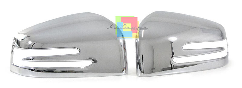 CALOTTE COPRI SPECCHIETTI ADESIVE MERCEDES ML W166 06/2011+ DESIGN CROMATO AUTOELEGANCERICAMBI