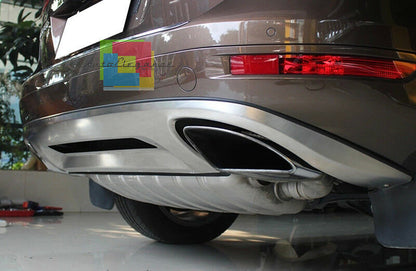 PIASTRE ACCIAIO SOTTO PARAURTI VW TOUAREG 2010-2014 ANTERIORE E POSTERIORE