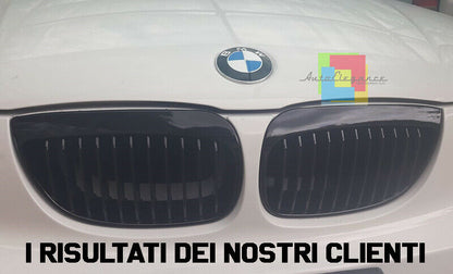 CALANDRA NERA GRIGLIA ANTERIORE NERA BMW SERIE 1 E87 E81 2004-2007 LOOK M AUTOELEGANCERICAMBI